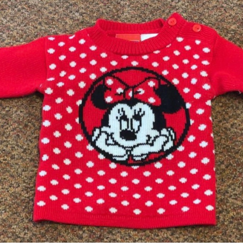 Vintage Minnie Mouse Sweater